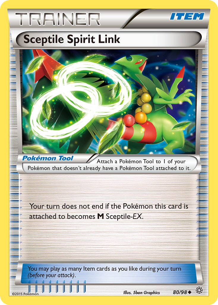 Sceptile Spirit Link (80/98) [XY: Ancient Origins] | Game Haven TX