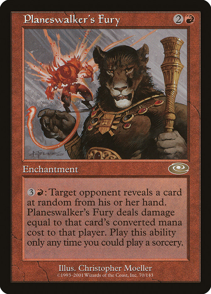 Planeswalker's Fury [Planeshift] | Game Haven TX