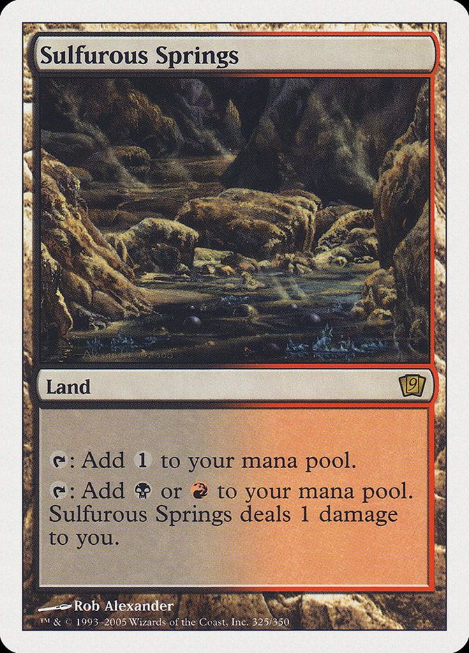 Sulfurous Springs [Ninth Edition] | Game Haven TX