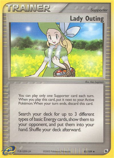 Lady Outing (83/109) [EX: Ruby & Sapphire] | Game Haven TX