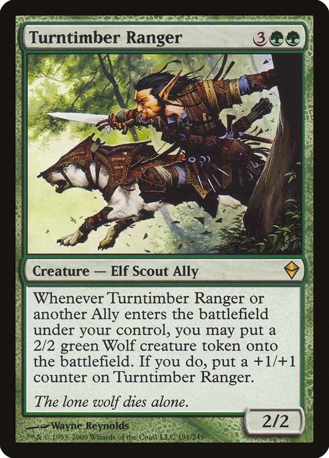 Turntimber Ranger [Zendikar] | Game Haven TX