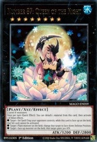 Number 87: Queen of the Night [MAGO-EN059] Rare | Game Haven TX