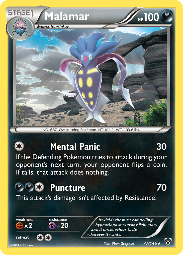 Malamar (77/146) [XY: Base Set] | Game Haven TX