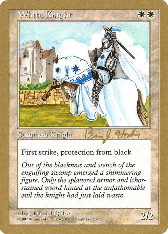 White Knight (Brian Hacker) [World Championship Decks 1998] | Game Haven TX