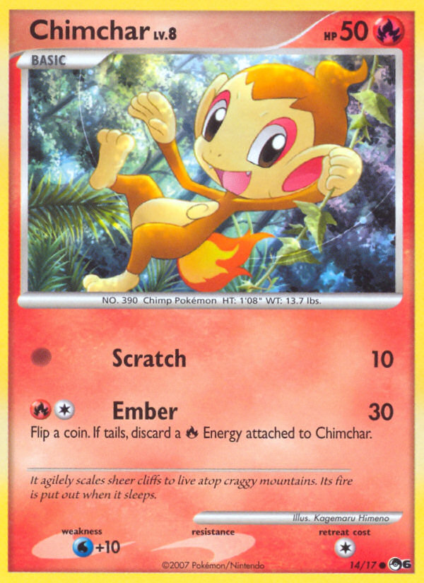 Chimchar (14/17) [POP Series 6] | Game Haven TX