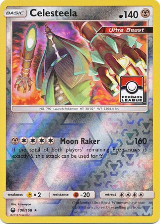 Celesteela (100/168) (League Promo) [Sun & Moon: Celestial Storm] | Game Haven TX