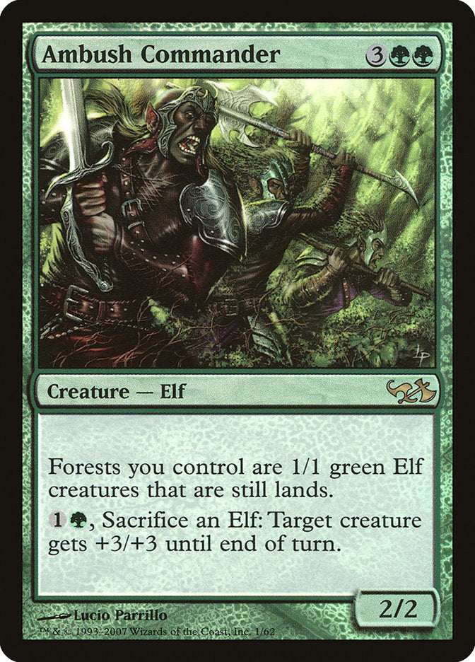 Ambush Commander [Duel Decks: Elves vs. Goblins] | Game Haven TX