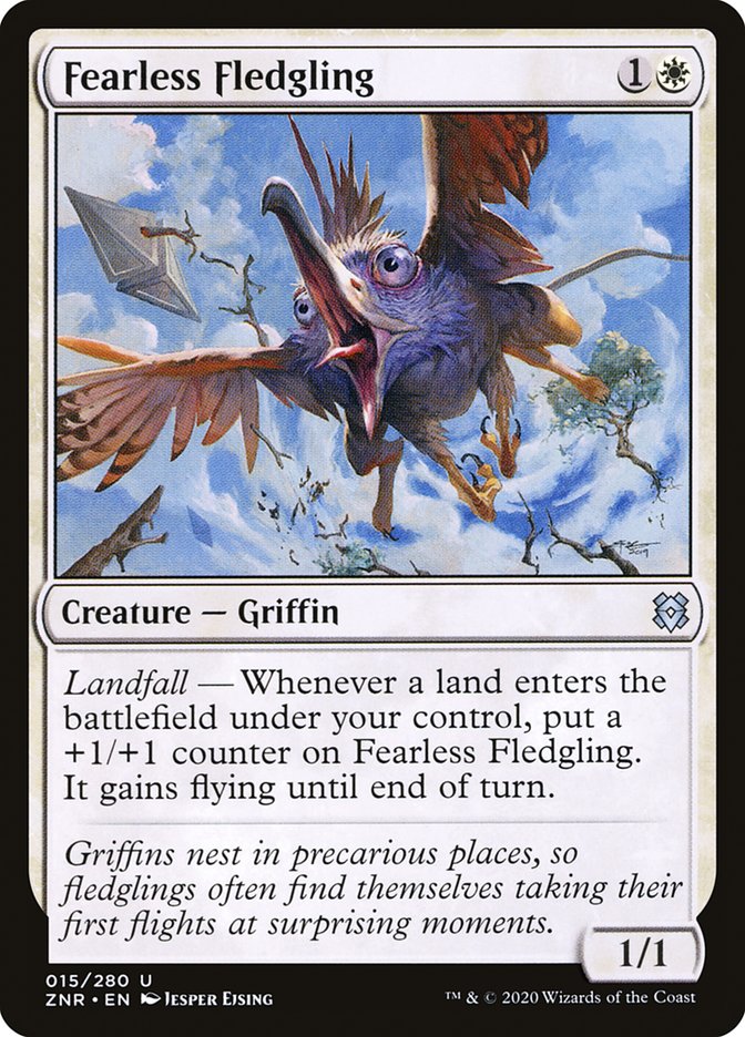 Fearless Fledgling [Zendikar Rising] | Game Haven TX