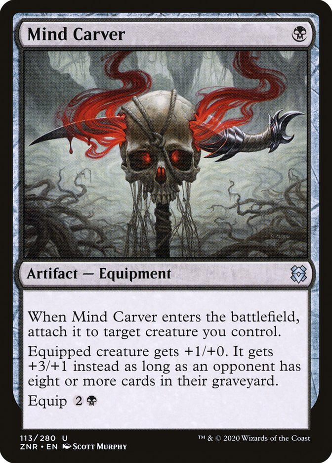 Mind Carver [Zendikar Rising] | Game Haven TX