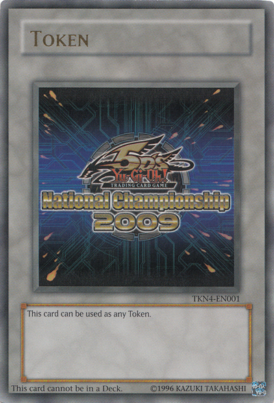 Yu-Gi-Oh 5D's 2009 National Championship Token [TKN4-EN001] Ultra Rare | Game Haven TX