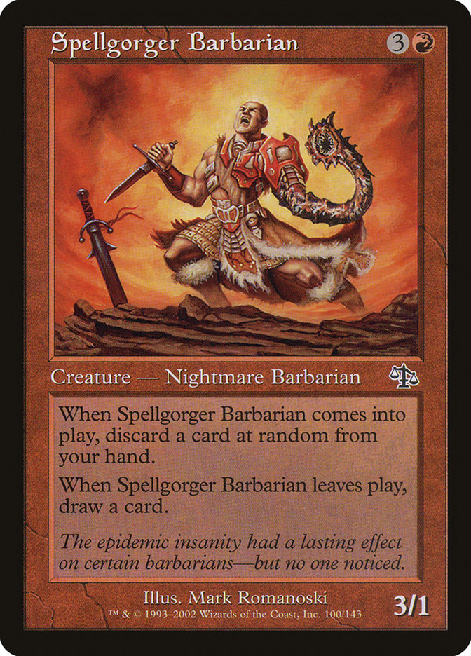 Spellgorger Barbarian [Judgment] | Game Haven TX