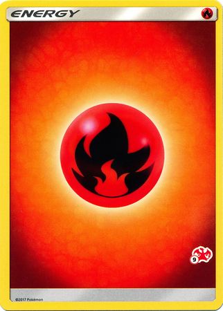 Fire Energy (Charizard Stamp #9) [Battle Academy 2020] | Game Haven TX