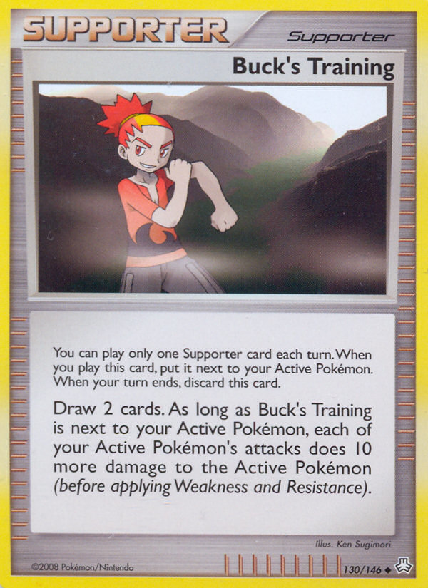 Buck's Training (130/146) [Diamond & Pearl: Legends Awakened] | Game Haven TX