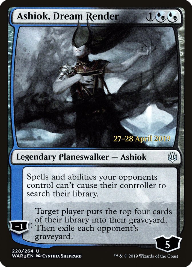 Ashiok, Dream Render [War of the Spark Promos] | Game Haven TX