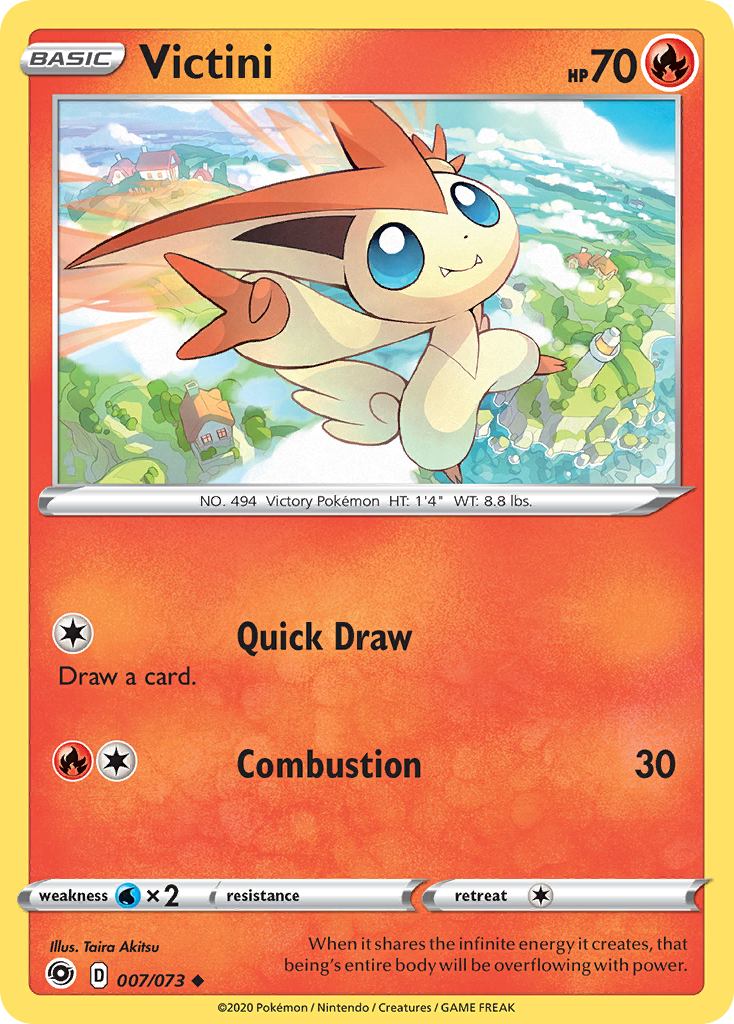 Victini (007/073) [Sword & Shield: Champion's Path] | Game Haven TX