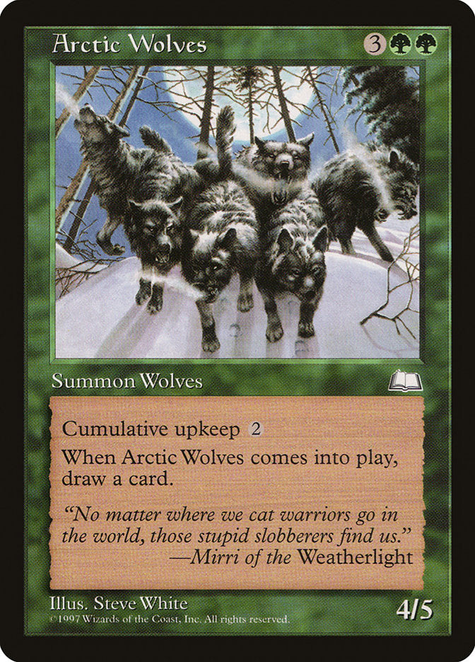 Arctic Wolves [Weatherlight] | Game Haven TX