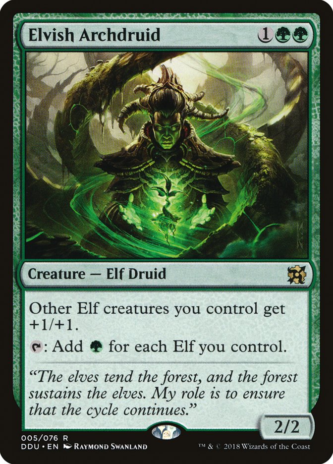 Elvish Archdruid [Duel Decks: Elves vs. Inventors] | Game Haven TX