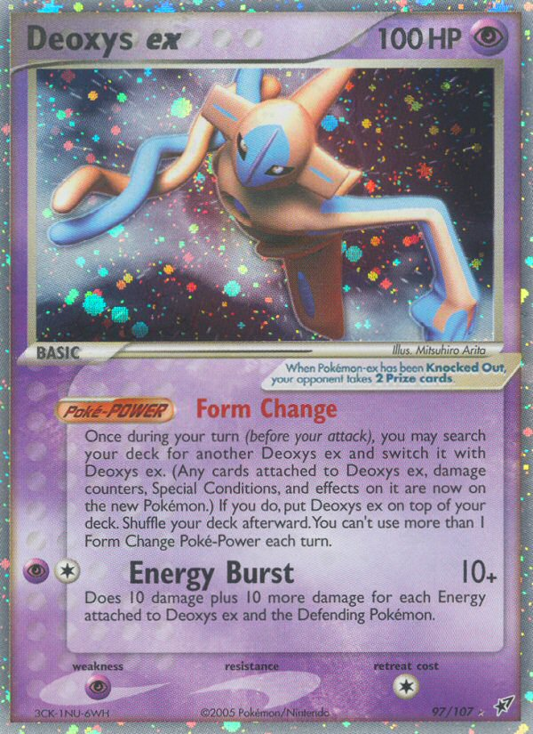 Deoxys ex (97/107) [EX: Deoxys] | Game Haven TX