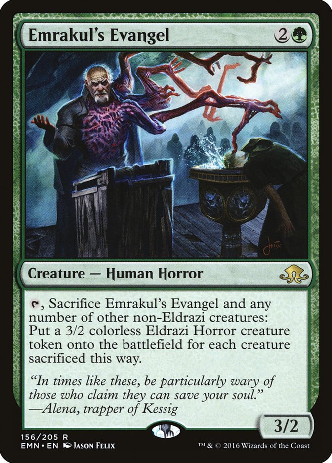 Emrakul's Evangel [Eldritch Moon] | Game Haven TX