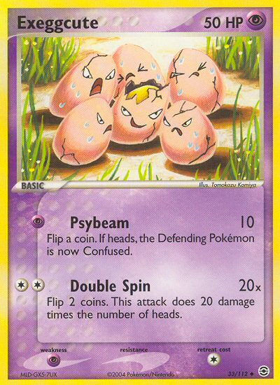Exeggcute (33/112) [EX: FireRed & LeafGreen] | Game Haven TX