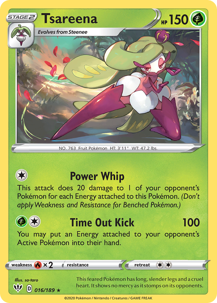 Tsareena (016/189) [Sword & Shield: Darkness Ablaze] | Game Haven TX