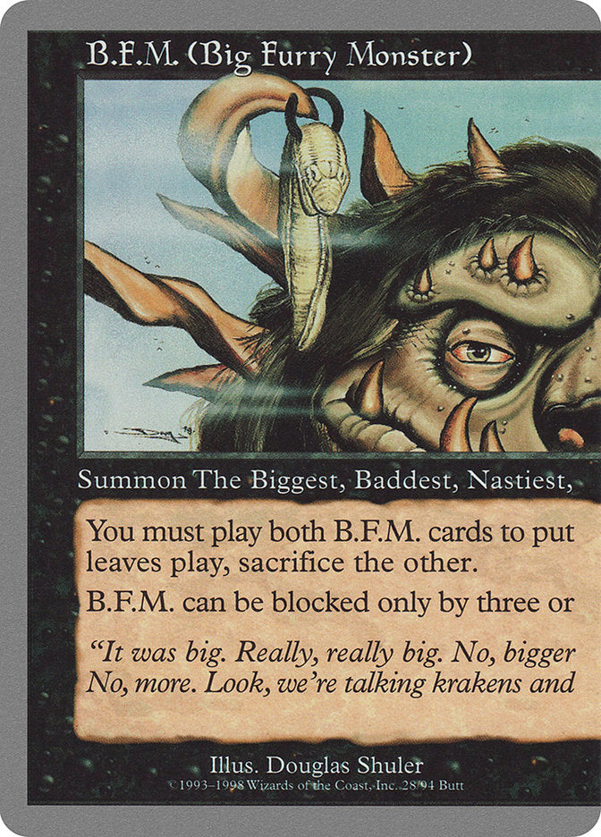 B.F.M. (Big Furry Monster) (28/94) [Unglued] | Game Haven TX