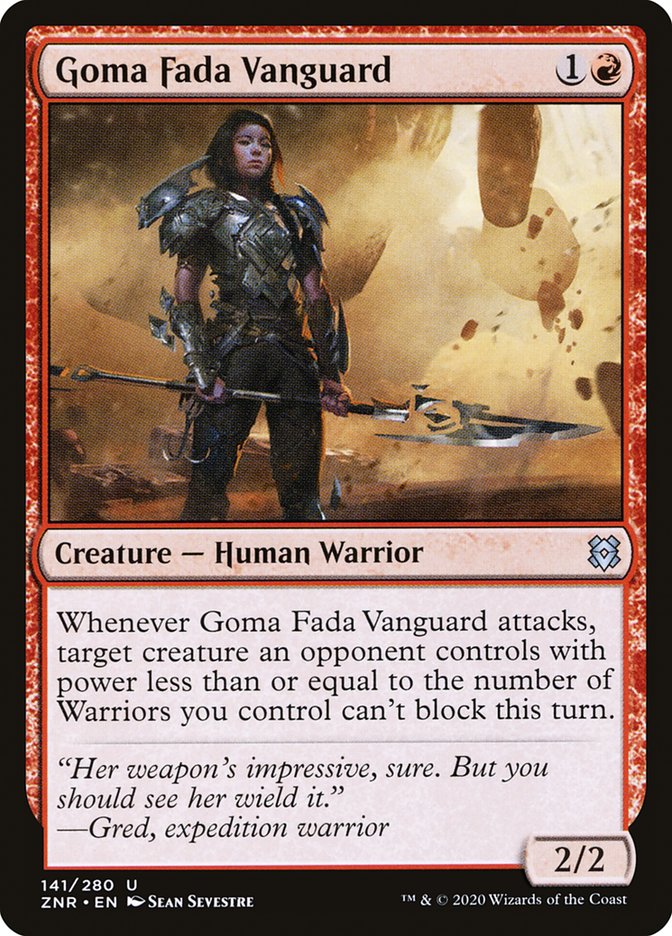 Goma Fada Vanguard [Zendikar Rising] | Game Haven TX