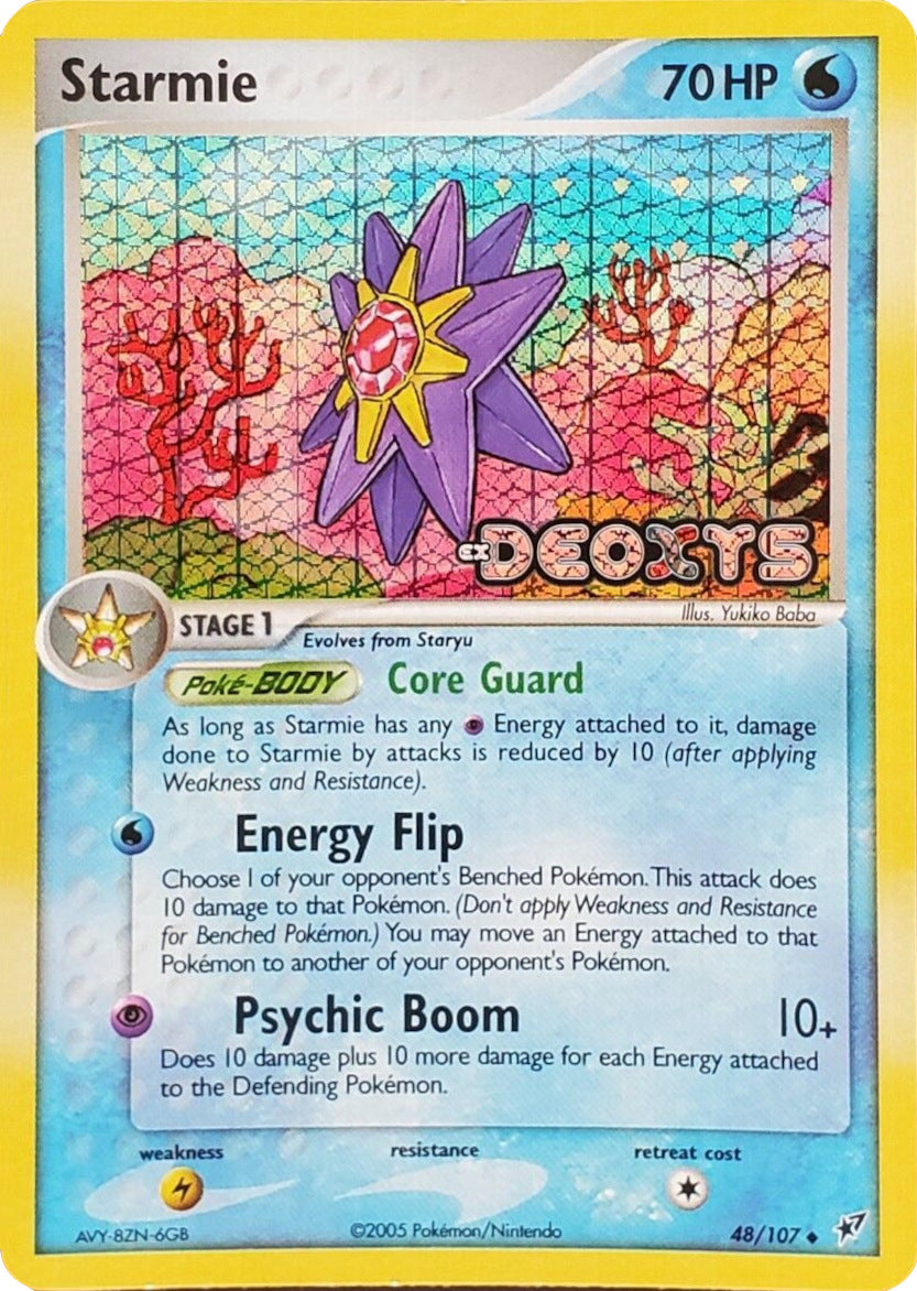 Starmie (48/107) (Stamped) [EX: Deoxys] | Game Haven TX