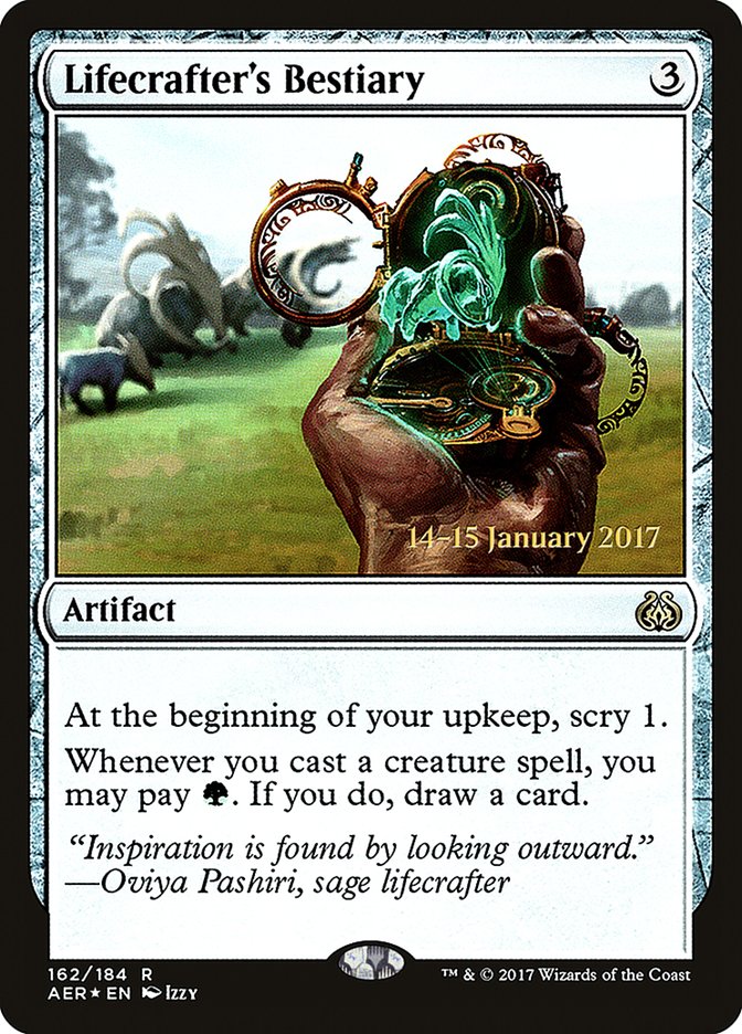 Lifecrafter's Bestiary [Aether Revolt Promos] | Game Haven TX