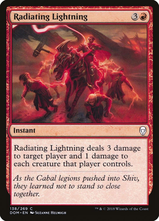Radiating Lightning [Dominaria] | Game Haven TX