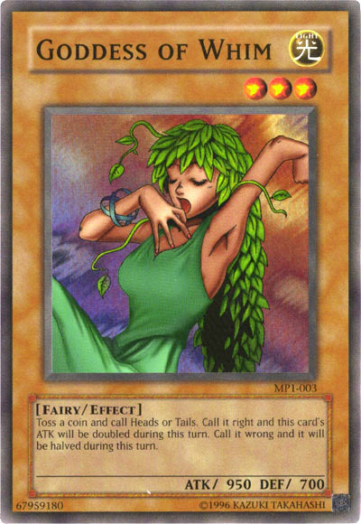 Goddess of Whim [MP1-003] Super Rare | Game Haven TX