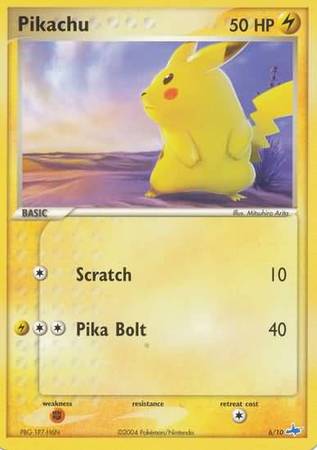 Pikachu (6/10) [EX: Trainer Kit - Latios] | Game Haven TX