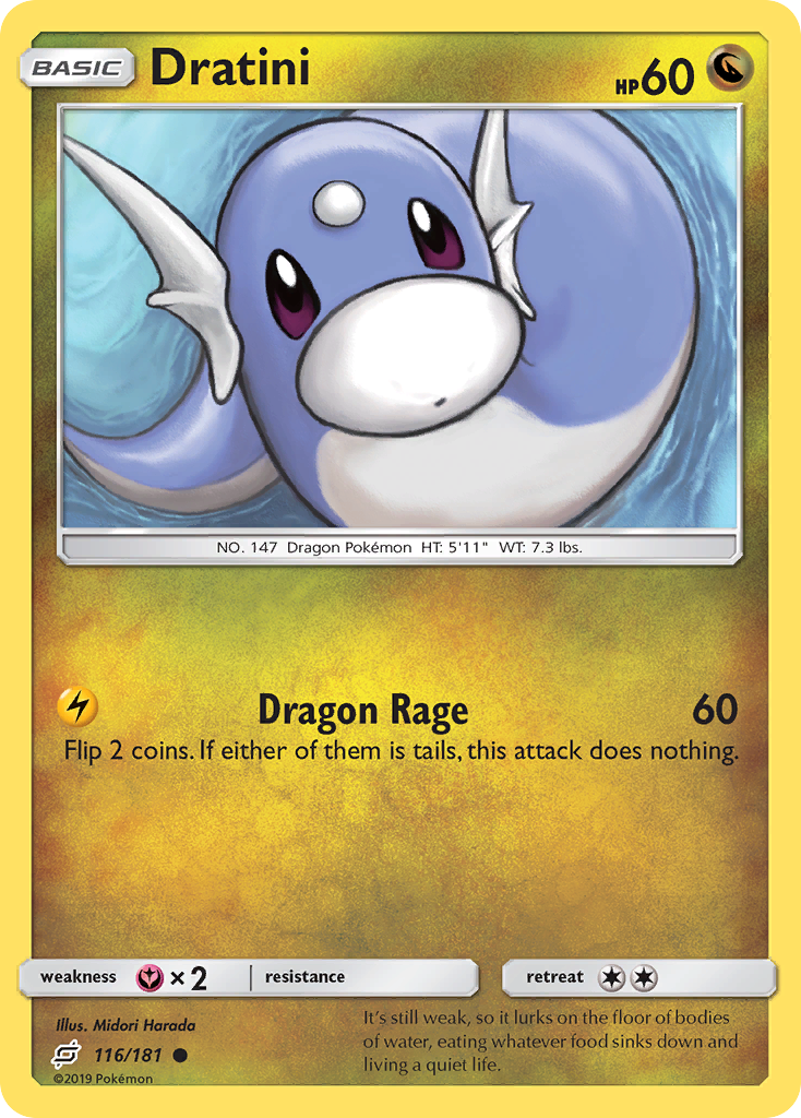 Dratini (116/181) [Sun & Moon: Team Up] | Game Haven TX