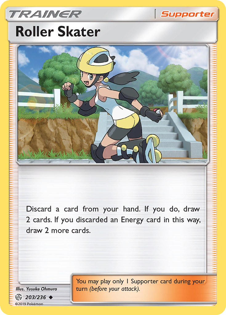 Roller Skater (203/236) [Sun & Moon: Cosmic Eclipse] | Game Haven TX