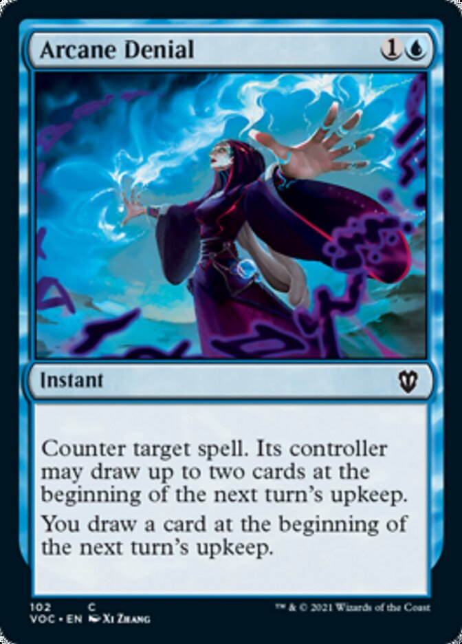 Arcane Denial [Innistrad: Crimson Vow Commander] | Game Haven TX