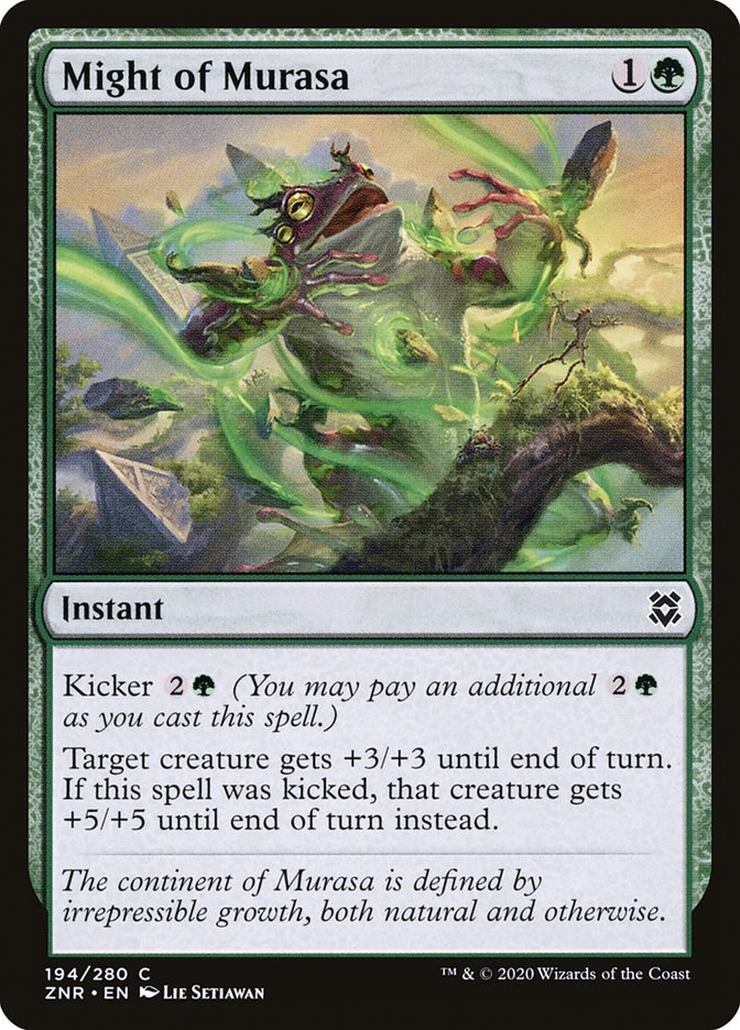 Might of Murasa [Zendikar Rising] | Game Haven TX