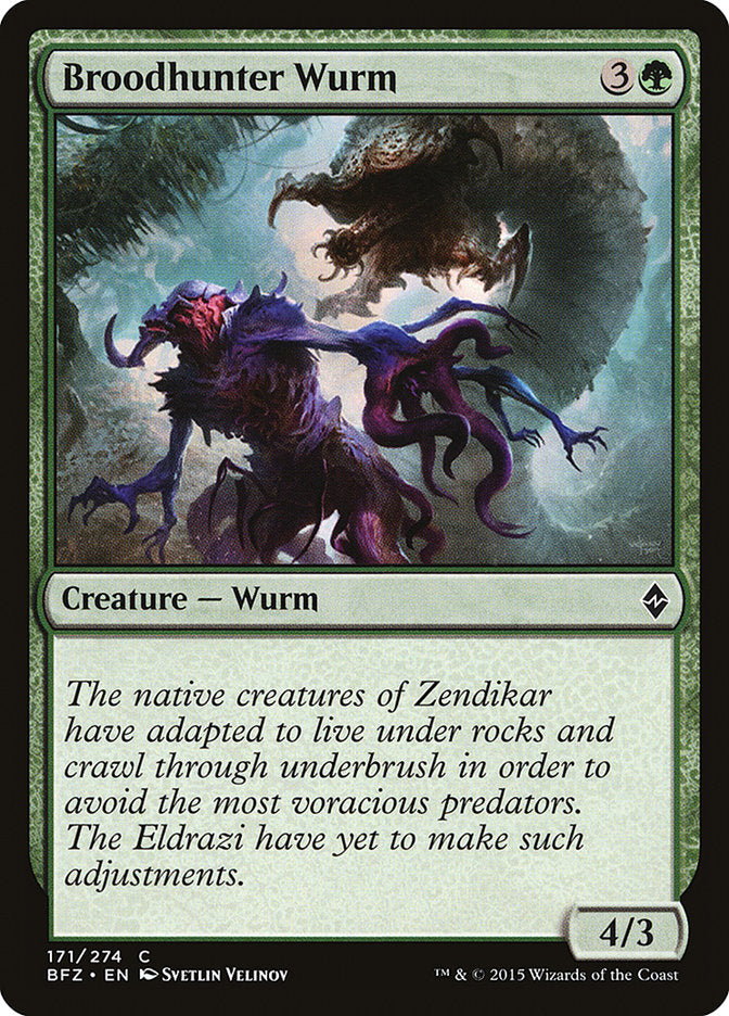 Broodhunter Wurm [Battle for Zendikar] | Game Haven TX