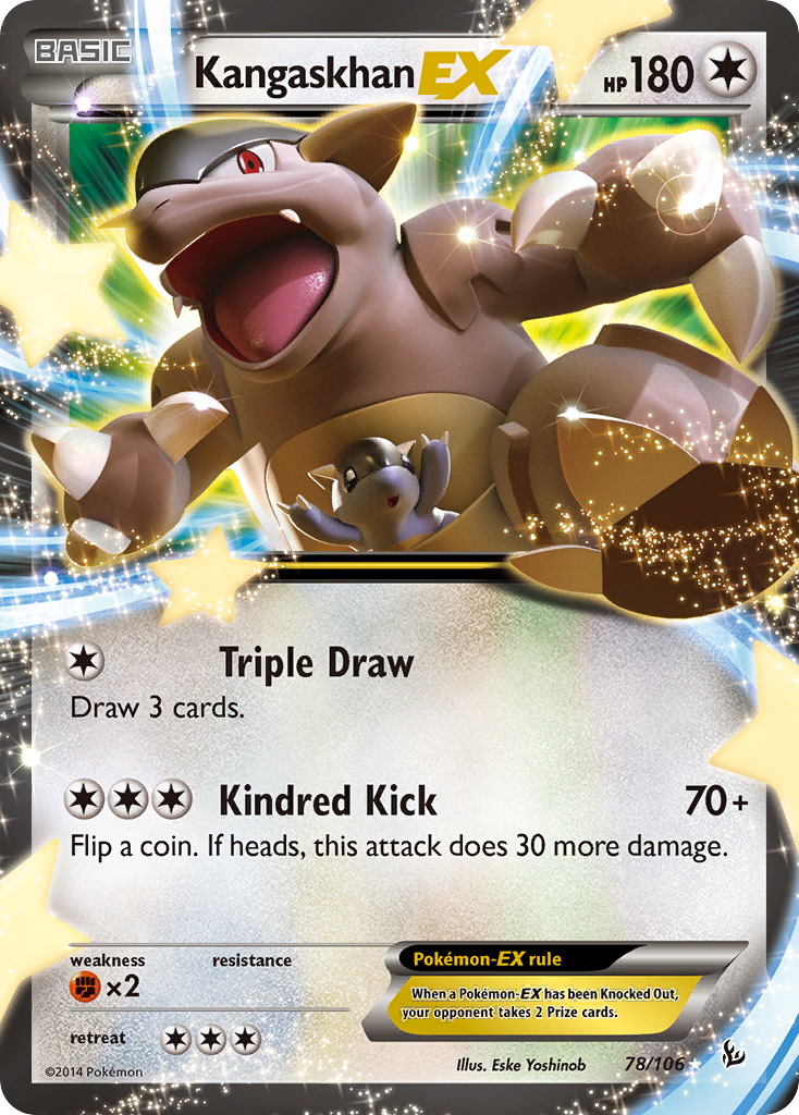 Kangaskhan EX (78/106) [XY: Flashfire] | Game Haven TX