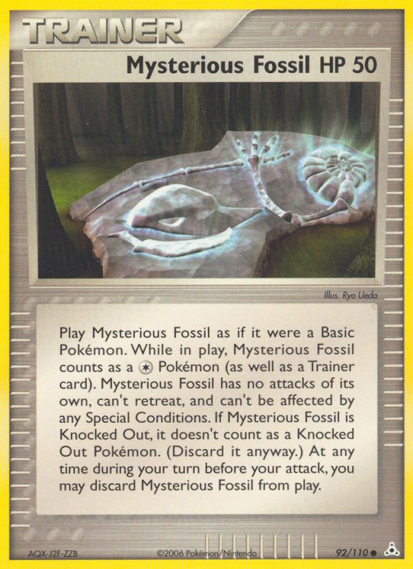 Mysterious Fossil (92/110) [EX: Holon Phantoms] | Game Haven TX