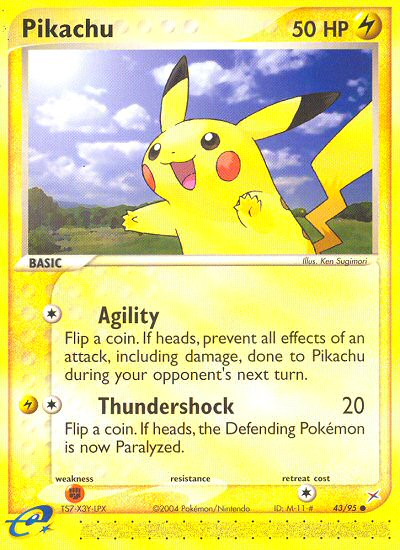 Pikachu (43/95) [EX: Team Magma vs Team Aqua] | Game Haven TX