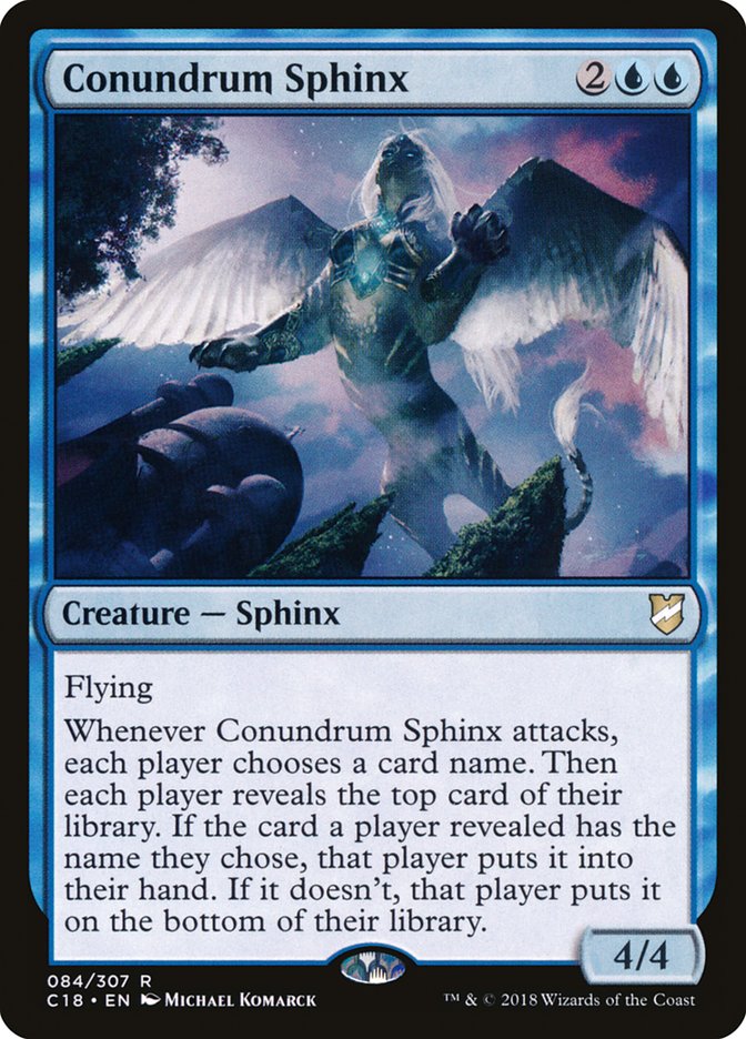 Conundrum Sphinx [Commander 2018] | Game Haven TX