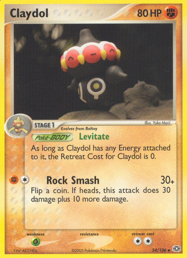 Claydol (24/106) [EX: Emerald] | Game Haven TX