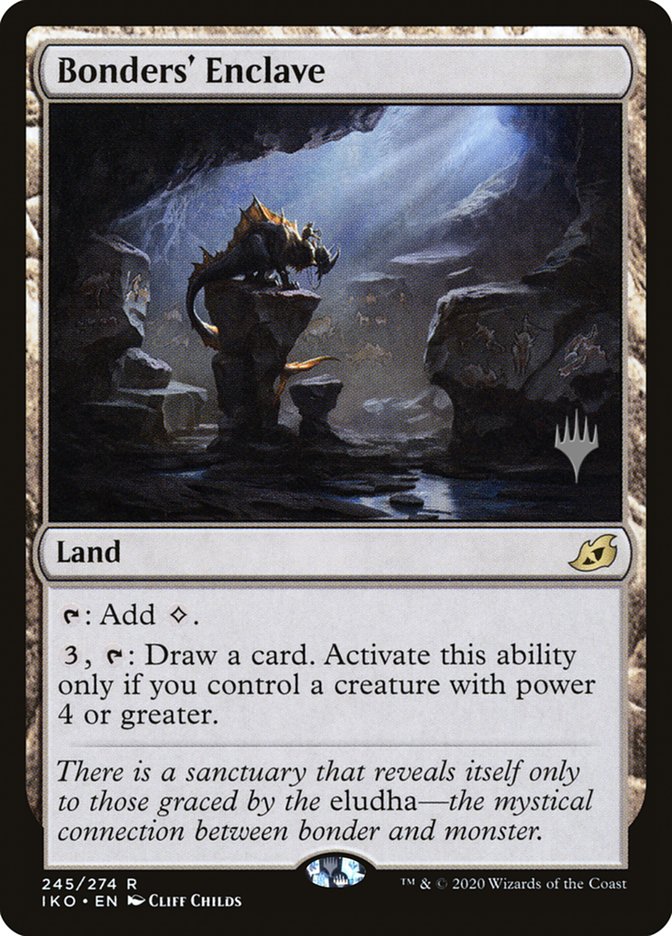 Bonders' Enclave (Promo Pack) [Ikoria: Lair of Behemoths Promos] | Game Haven TX