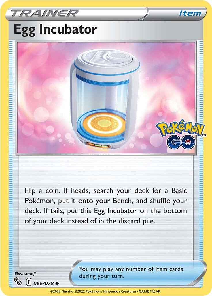 Egg Incubator (066/078) [Pokémon GO] | Game Haven TX