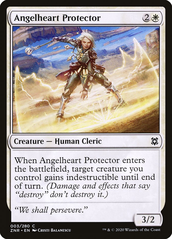 Angelheart Protector [Zendikar Rising] | Game Haven TX