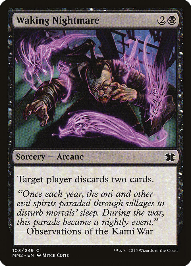 Waking Nightmare [Modern Masters 2015] | Game Haven TX
