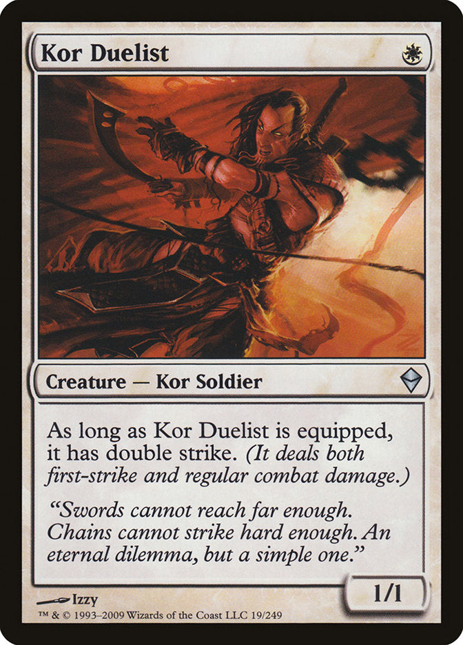 Kor Duelist [Zendikar] | Game Haven TX
