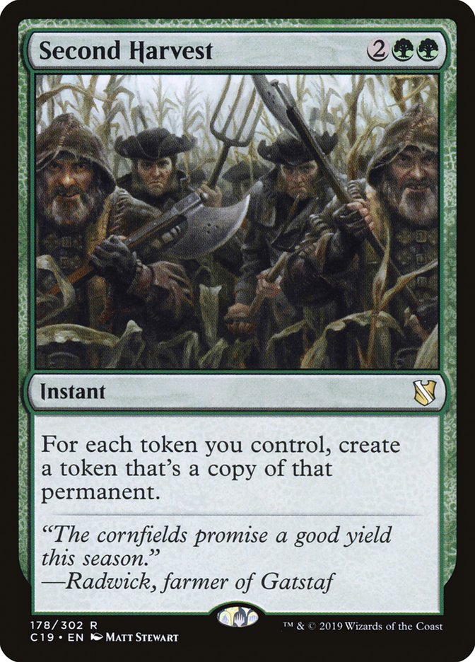 Second Harvest [Commander 2019] | Game Haven TX