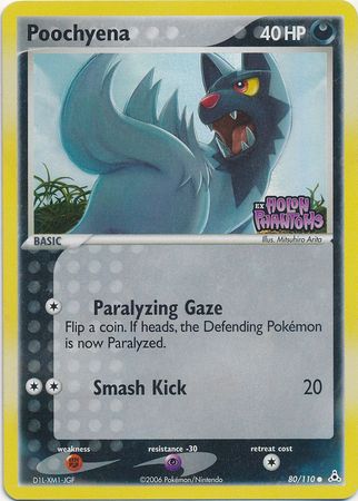 Poochyena (80/110) (Stamped) [EX: Holon Phantoms] | Game Haven TX