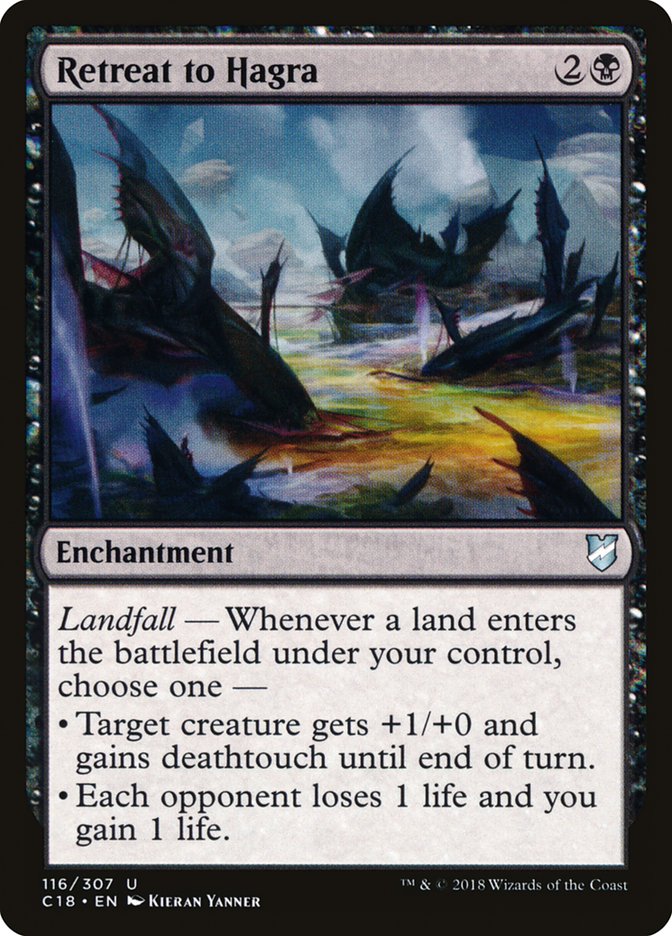 Retreat to Hagra [Commander 2018] | Game Haven TX